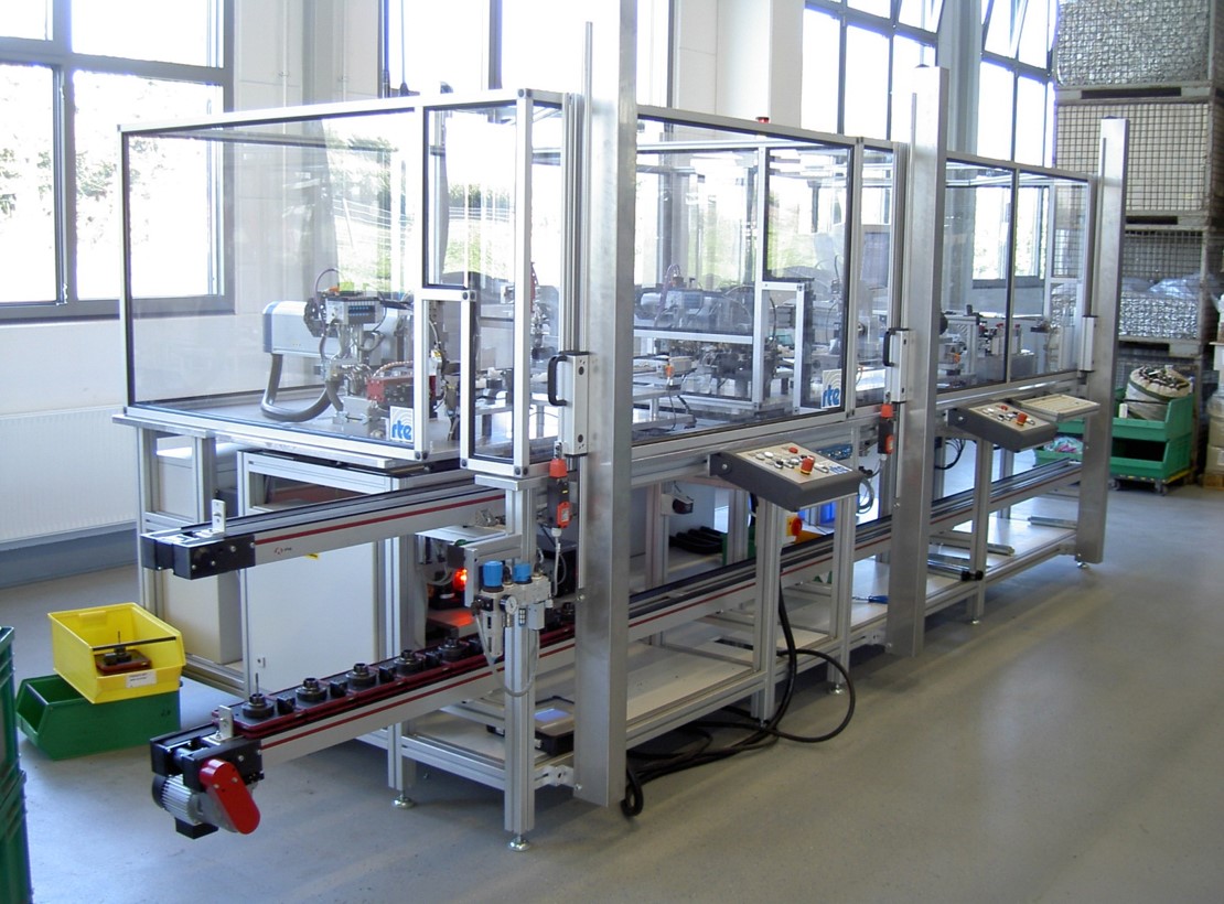 Inline test station for e-drives