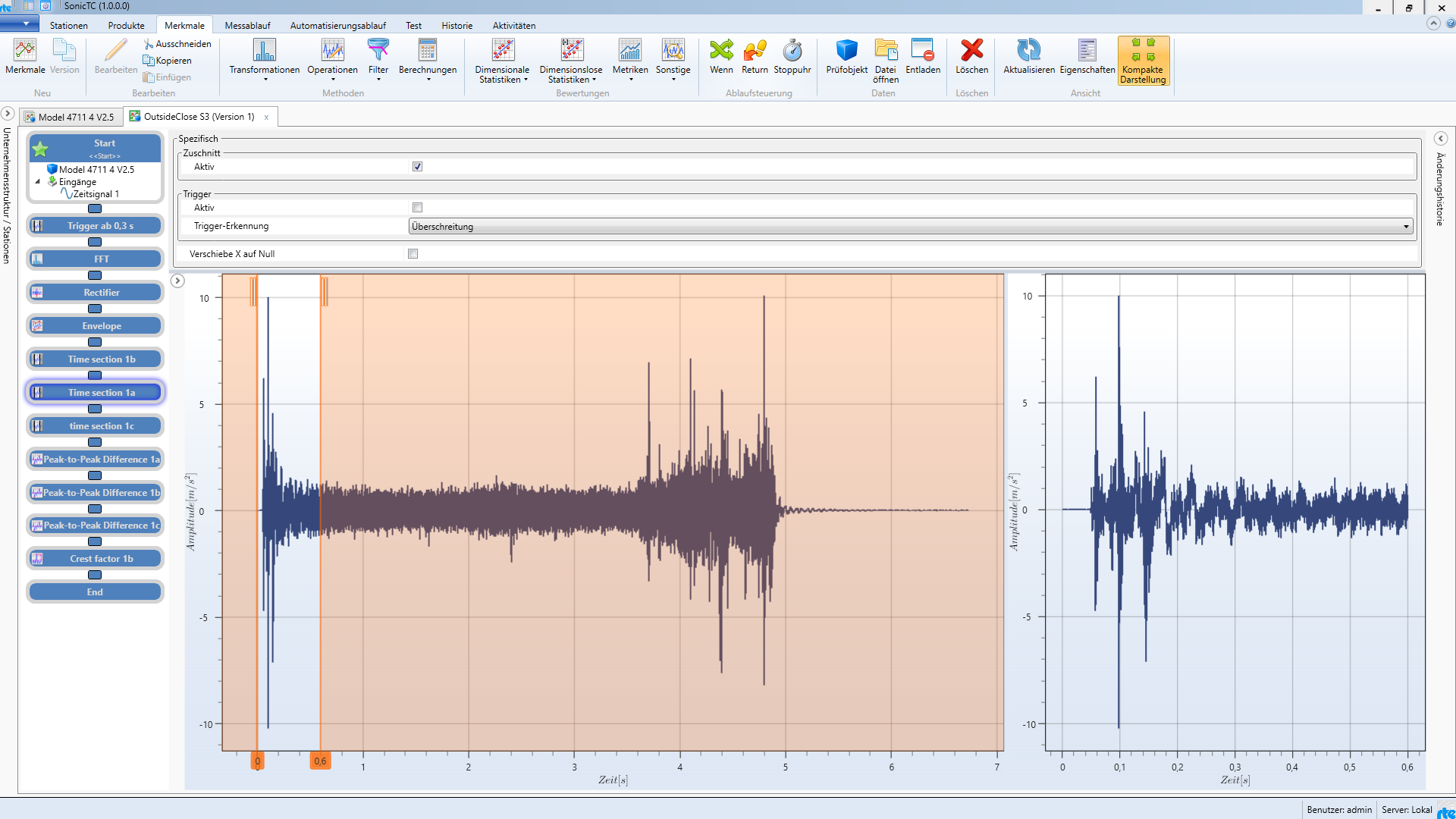 Signal analysis software